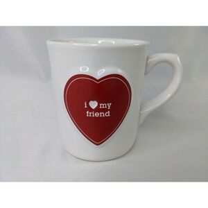 Russ I Love My Friend Raised Mug Coffee Cup